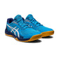 Asics Upcourt 5 Court Shoes (Island Blue/White)