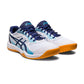 Asics Upcourt 5 Court Shoes (White/Blue Indigo)