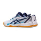 Asics Upcourt 5 Court Shoes (White/Blue Indigo)