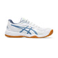 Asics Upcourt 5 Court Shoes (White/Denim Blue)