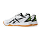 Asics Upcourt 5 Court Shoes (White/Safety Yellow)