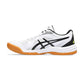 Asics Upcourt 5 Court Shoes (White/Safety Yellow)