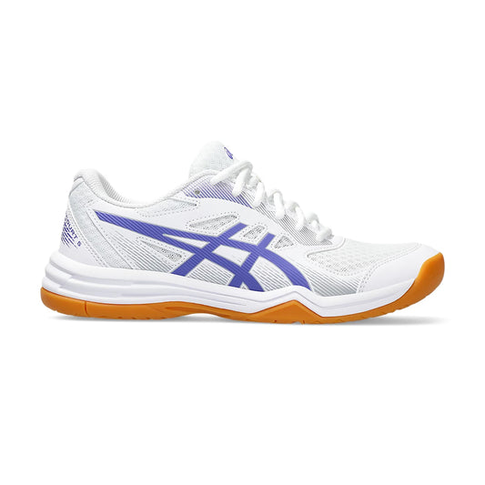 Asics Upcourt 5 Court Shoes (White/Violet)