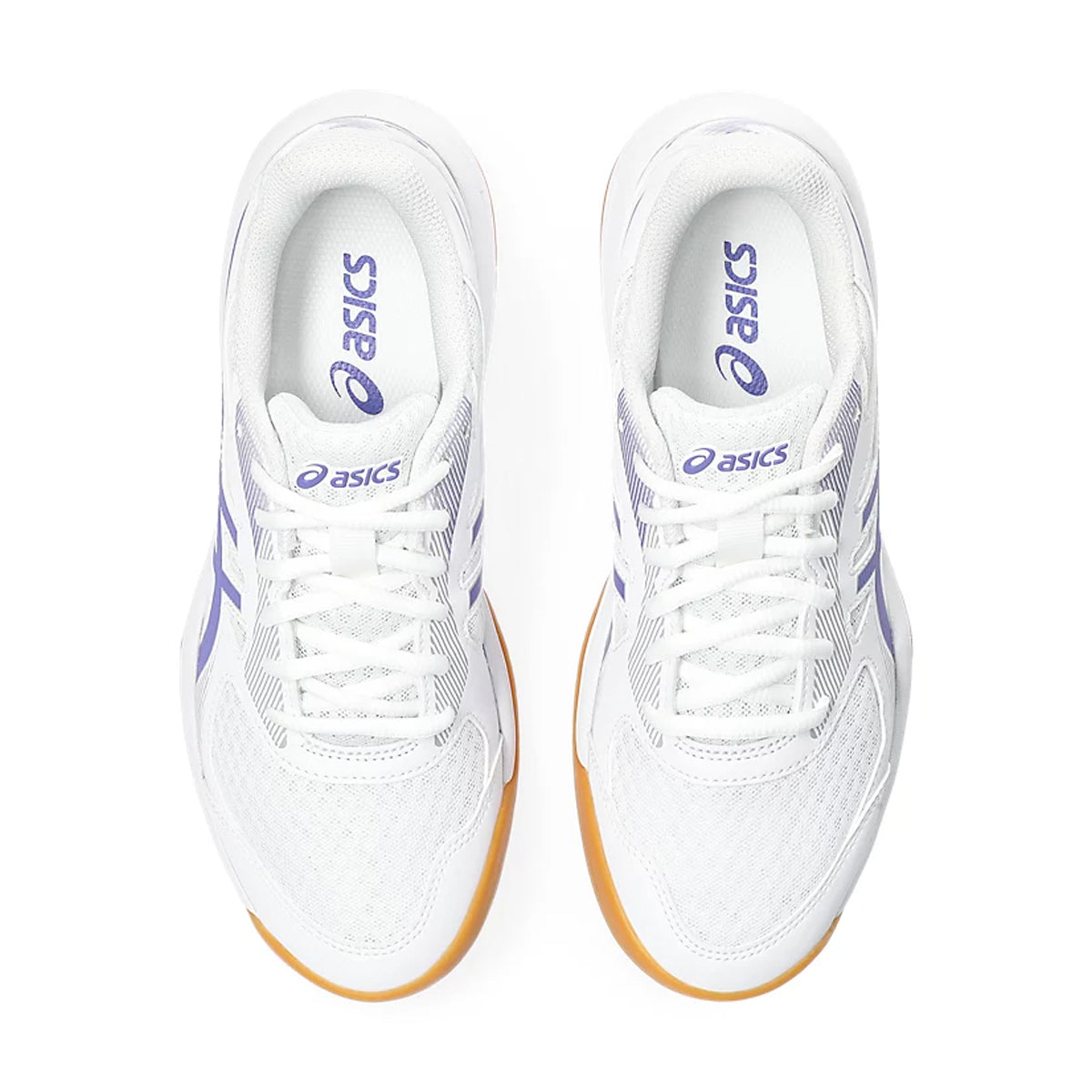 Asics Upcourt 5 Court Shoes (White/Violet)