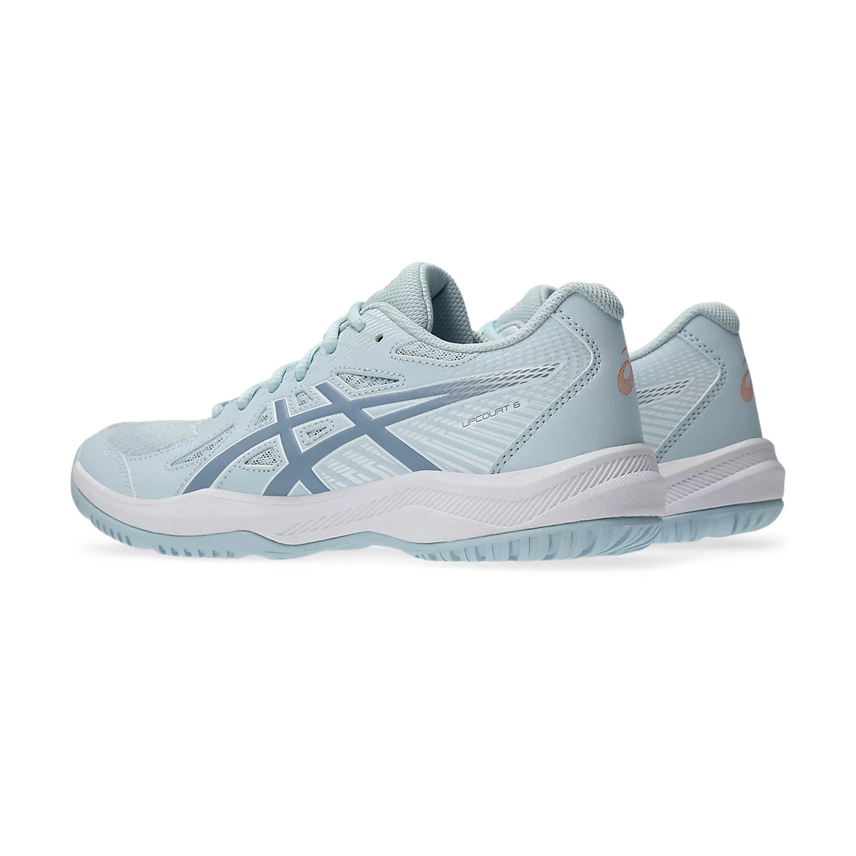 Asics Upcourt 6 Court Shoes (Cool Grey/Grey Blue)