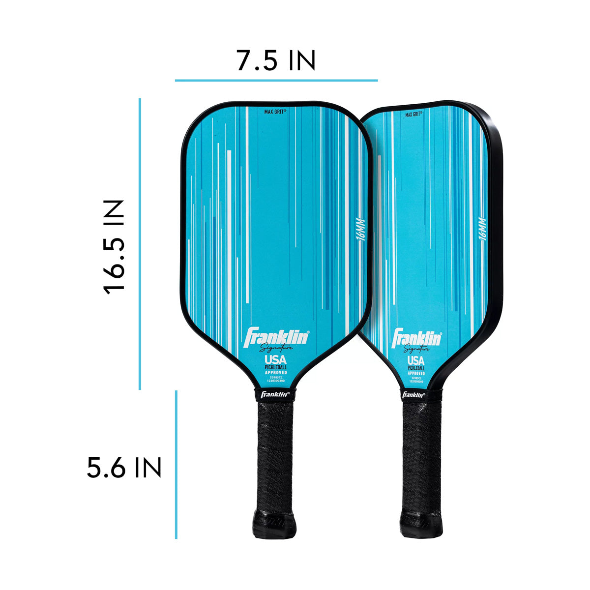 Franklin Signature Pro Pickleball Paddle (Blue)