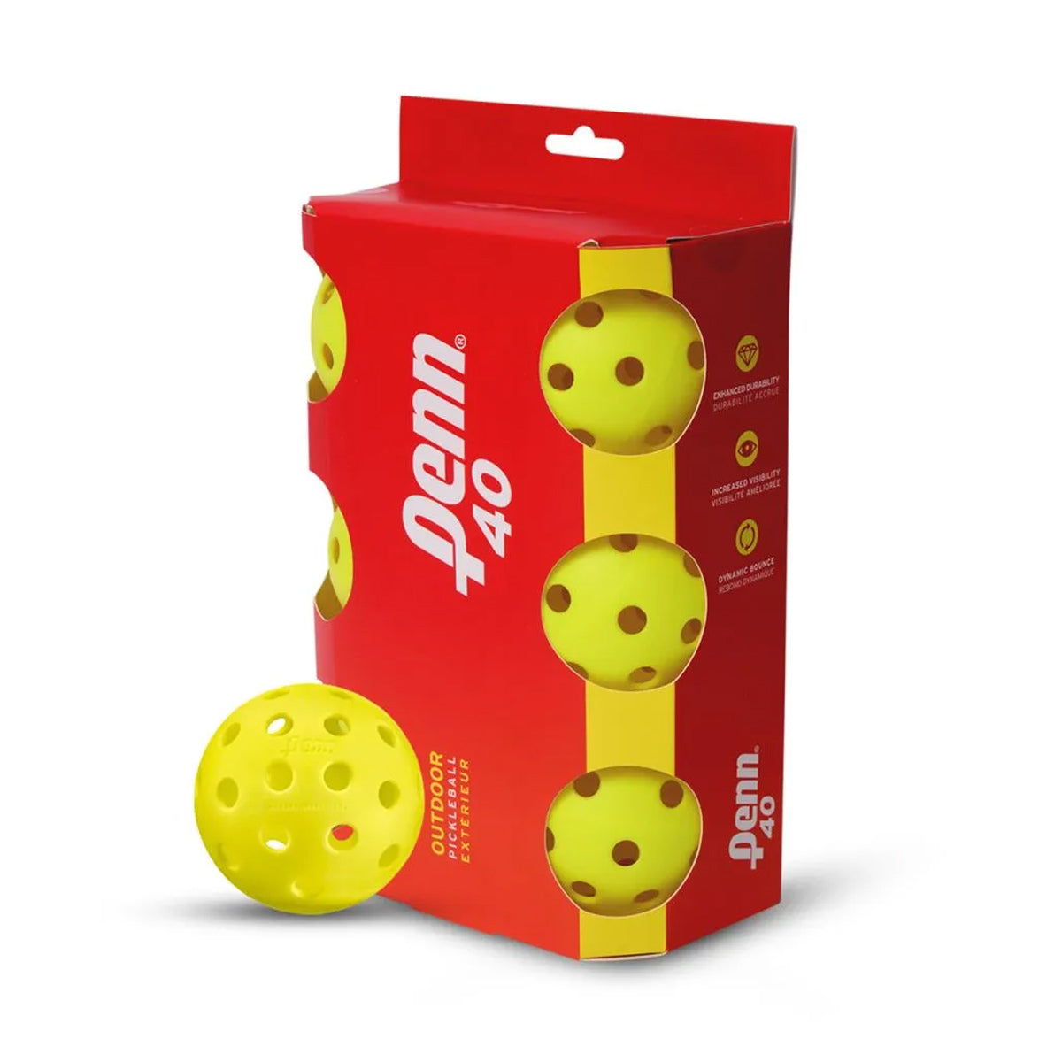 PENN 40 Outdoor Pickleballs